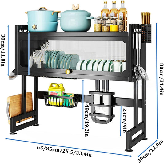 Escurridor De Platos Con Almacenamiento